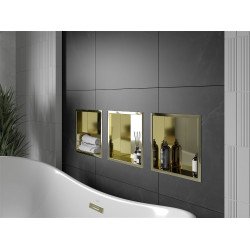 Mexen X-Wall-R  Nisa de perete   30 x 30 cm, auriu  - 1950303010 Nisa de perete 46780 Mexen