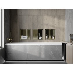 Mexen X-Wall-R  Nisa de perete   30 x 30 cm, auriu  - 1950303010