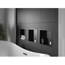 Mexen X-Wall-R  Nisa de perete   30 x 30 cm, negru  - 1970303010 Nisa de perete 46780 Mexen