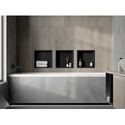 Mexen X-Wall-R  Nisa de perete   30 x 30 cm, negru  - 1970303010