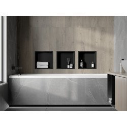 Mexen X-Wall-R  Nisa de perete   30 x 30 cm, negru  - 1970303010