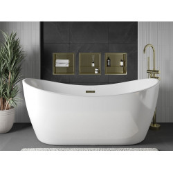 Mexen X-Wall-R  Nisa de perete   cu raft  30 x 30 cm, auriu  - 1950303010S Nisa de perete 46780 Mexen