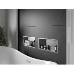 Mexen X-Wall-R  Nisa de perete   45 x 20 cm, inox - 1910452010 Nisa de perete 46780 Mexen