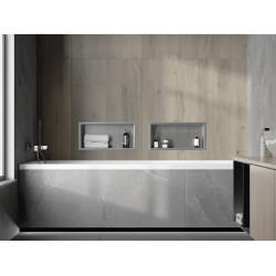 Mexen X-Wall-R  Nisa de perete   45 x 20 cm, inox - 1910452010
