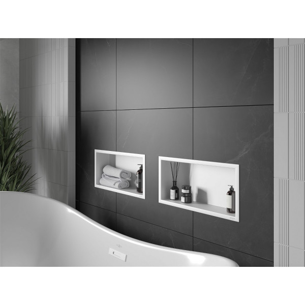 Mexen X-Wall-R  Nisa de perete   45 x 20 cm, alb   - 1920452010