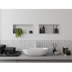 Mexen X-Wall-R  Nisa de perete   45 x 20 cm, alb   - 1920452010