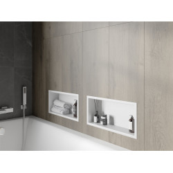 Mexen X-Wall-R  Nisa de perete   45 x 20 cm, alb   - 1920452010