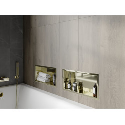 Mexen X-Wall-R  Nisa de perete   45 x 20 cm, auriu  - 1950452010