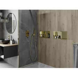 Mexen X-Wall-R  Nisa de perete   45 x 20 cm, auriu  - 1950452010