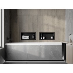 Mexen X-Wall-R  Nisa de perete   45 x 20 cm, negru  - 1970452010