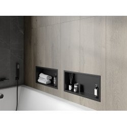 Mexen X-Wall-R  Nisa de perete   45 x 20 cm, negru  - 1970452010