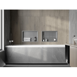 Mexen X-Wall-R  Nisa de perete   45 x 30 cm, inox - 1910453010
