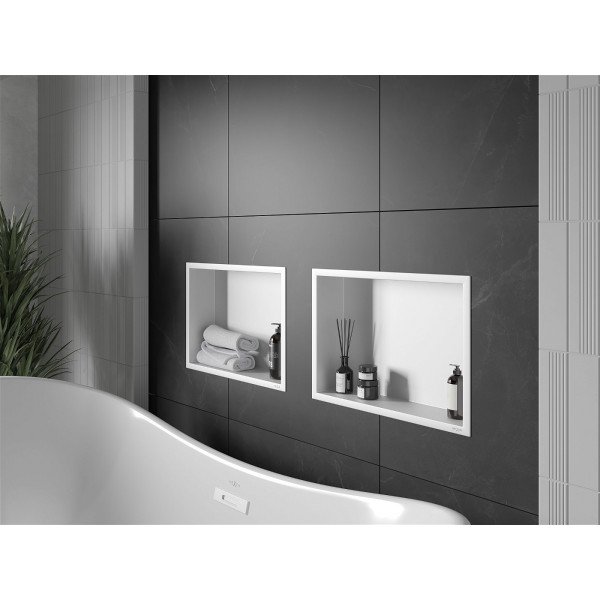 Mexen X-Wall-R  Nisa de perete   45 x 30 cm, alb   - 1920453010