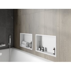 Mexen X-Wall-R  Nisa de perete   45 x 30 cm, alb   - 1920453010