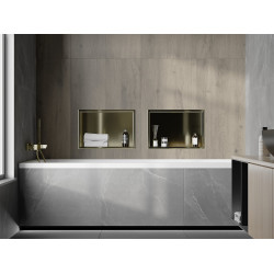 Mexen X-Wall-R  Nisa de perete   45 x 30 cm, auriu  - 1950453010