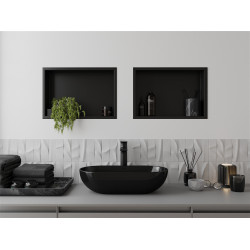 Mexen X-Wall-R  Nisa de perete   45 x 30 cm, negru  - 1970453010