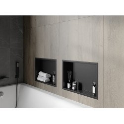 Mexen X-Wall-R  Nisa de perete   45 x 30 cm, negru  - 1970453010