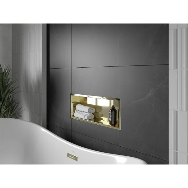 Mexen X-Wall-R  Nisa de perete   60 x 20 cm, auriu - 1950602010