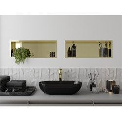 Mexen X-Wall-R  Nisa de perete   60 x 20 cm, auriu - 1950602010