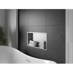 Mexen X-Wall-R  Nisa de perete   60 x 30 cm, inox - 1910603010 Nisa de perete 46780 Mexen