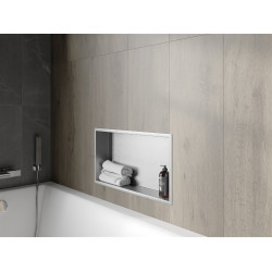Mexen X-Wall-R  Nisa de perete   60 x 30 cm, inox - 1910603010