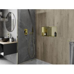 Mexen X-Wall-R  Nisa de perete   60 x 30 cm, auriu  - 1950603010