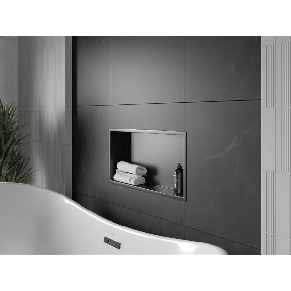 Mexen X-Wall-R  Nisa de perete   60 x 30 cm, negru  - 1970603010