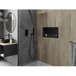 Mexen X-Wall-R  Nisa de perete   60 x 30 cm, negru  - 1970603010