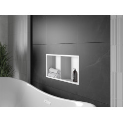 Mexen X-Wall-R  Nisa de perete   cu raft  60 x 30 cm, alb   - 1920603010S Nisa de perete 46780 Mexen