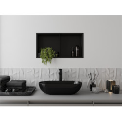 Mexen X-Wall-R  Nisa de perete   cu raft  60 x 30 cm, negru  - 1970603010S Nisa de perete 46780 Mexen