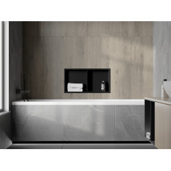 Mexen X-Wall-R  Nisa de perete   cu raft  60 x 30 cm, negru  - 1970603010S