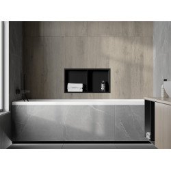 Mexen X-Wall-R  Nisa de perete   cu raft  60 x 30 cm, negru  - 1970603010S