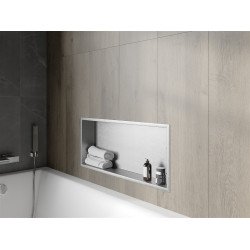 Mexen X-Wall-R  Nisa de perete   75 x 30 cm, inox - 1910753010