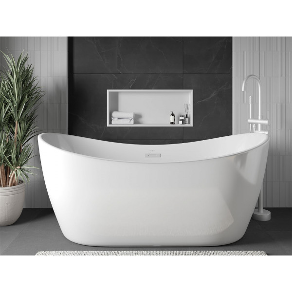 Mexen X-Wall-R  Nisa de perete   75 x 30 cm, alb   - 1920753010