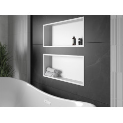 Mexen X-Wall-R  Nisa de perete   75 x 30 cm, alb   - 1920753010