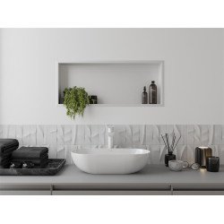 Mexen X-Wall-R  Nisa de perete   75 x 30 cm, alb   - 1920753010