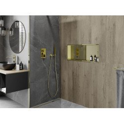 Mexen X-Wall-R  Nisa de perete   75 x 30 cm, auriu  - 1950753010