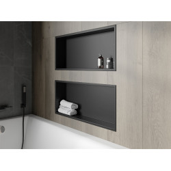 Mexen X-Wall-R  Nisa de perete   75 x 30 cm, negru  - 1970753010