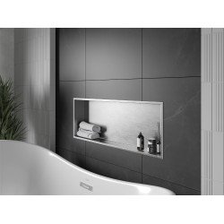 Mexen X-Wall-R  Nisa de perete   90 x 30 cm, inox - 1910903010 Nisa de perete 46780 Mexen