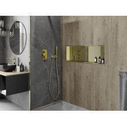 Mexen X-Wall-R  Nisa de perete   90 x 30 cm, auriu  - 1950903010