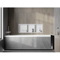 Mexen X-Wall-R  Nisa de perete   cu raft  90 x 30 cm, alb   - 1920903010S