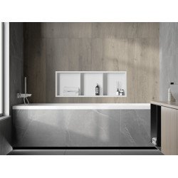 Mexen X-Wall-R  Nisa de perete   cu raft  90 x 30 cm, alb   - 1920903010S