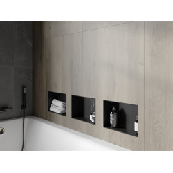 Mexen X-Wall-NR  Nisa de perete  cadru invelit  30 x 20 cm, negru  - 1971302010