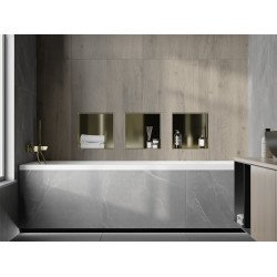 Mexen X-Wall-NR  Nisa de perete  cadru invelit  30 x 30 cm, auriu  - 1951303010