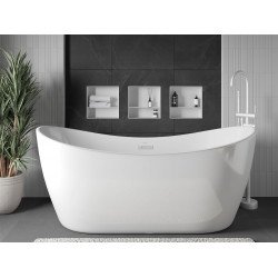 Mexen X-Wall-NR  Nisa de perete  cadru invelit   cu raft  30 x 30 cm, alb   - 1921303010S Nisa de perete 46780 Mexen