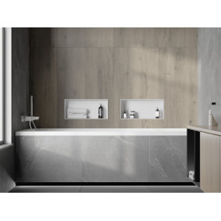 Mexen X-Wall-NR  Nisa de perete  cadru invelit  45 x 20 cm, alb   - 1921452010