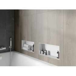 Mexen X-Wall-NR  Nisa de perete  cadru invelit  45 x 20 cm, alb   - 1921452010