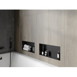 Mexen X-Wall-NR  Nisa de perete  cadru invelit  45 x 20 cm, negru  - 1971452010