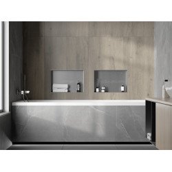 Mexen X-Wall-NR  Nisa de perete  cadru invelit  45 x 30 cm, inox - 1911453010