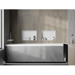 Mexen X-Wall-NR  Nisa de perete  cadru invelit  45 x 30 cm, alb   - 1921453010